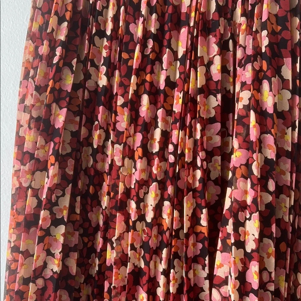 Sanctuary Floral Maxi Skirt - Red and Pink - Picture 4 of 4